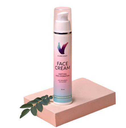 Крем для обличчя Матування та зволоження Velaskes Beauty Matting and hydration 50 мл
