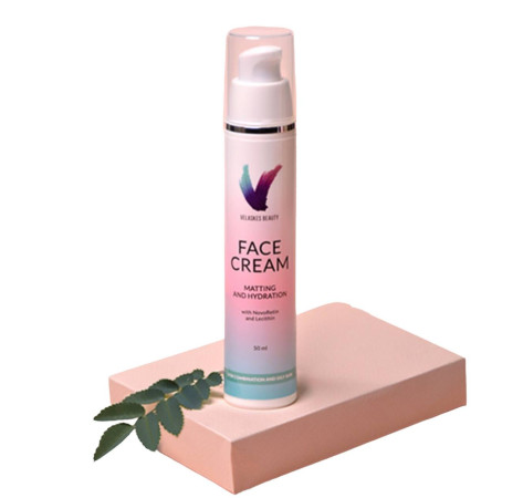 Крем для обличчя Матування та зволоження Velaskes Beauty Matting and hydration 50 мл