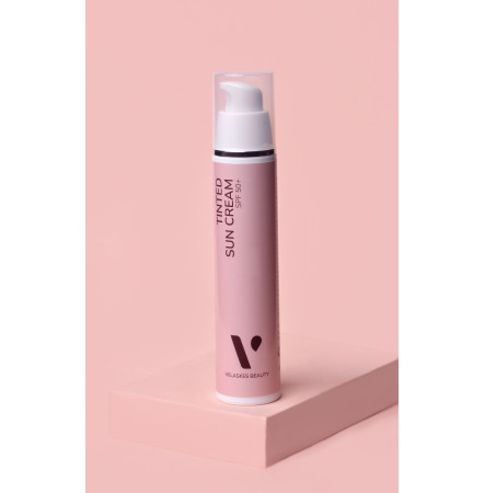 Сонцезахисний тонуючий зволожуючий крем SPF 50 Velaskes Beauty