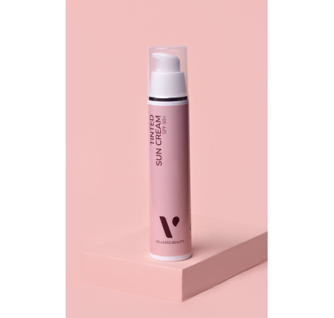 Солнцезащитный тонирующий увлажняющий крем SPF 50 Velaskes Beauty