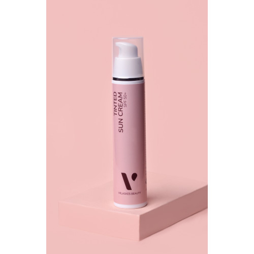 Солнцезащитный тонирующий увлажняющий крем SPF 50 Velaskes Beauty