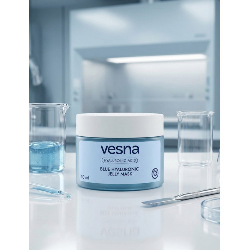 VESNA Гиалуроновая маска-желе для лица Hyaluronic Jelly Face Mask, 50 мл
