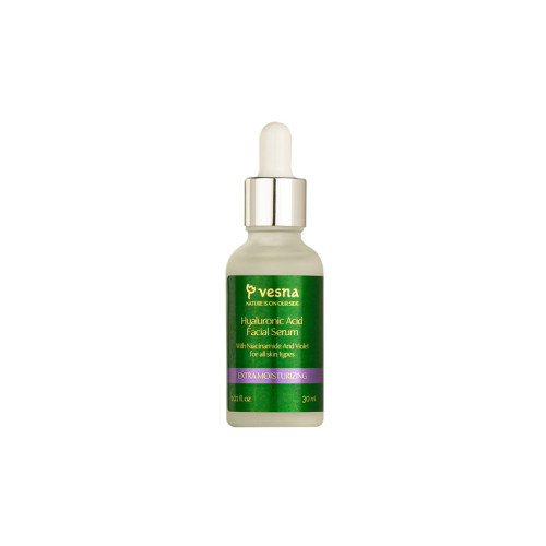 VESNA Гиалуроновая сыворотка с ниацинамидом и фиалкой Hyaluronic Serum, 30 мл