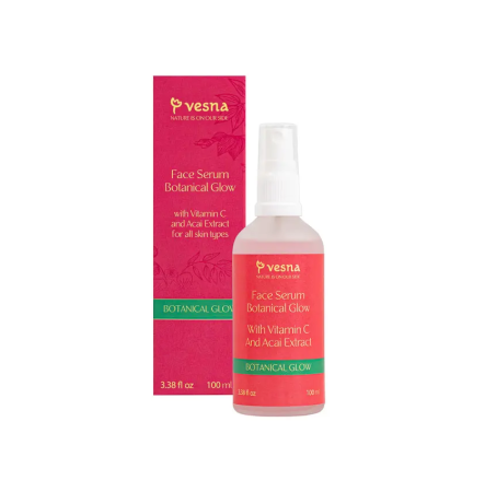 VESNA Регенерирующая сыворотка Растительное сияние Botanical Glow Facial Serum 100 мл