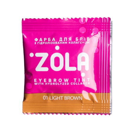 Zola Фарба для брів в саше 5 мл 01 Light Brown