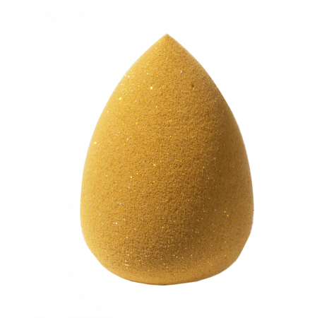 ZOLA Спонж супер м'який  жовтий з блискітками