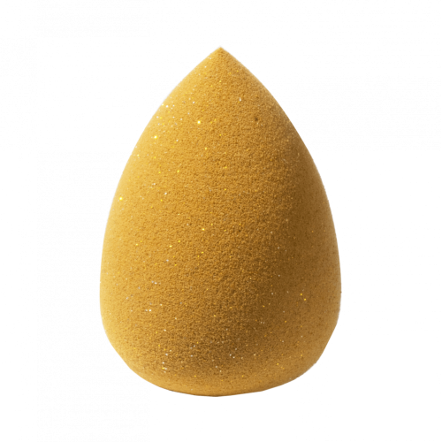 ZOLA Спонж супер м'який  жовтий з блискітками