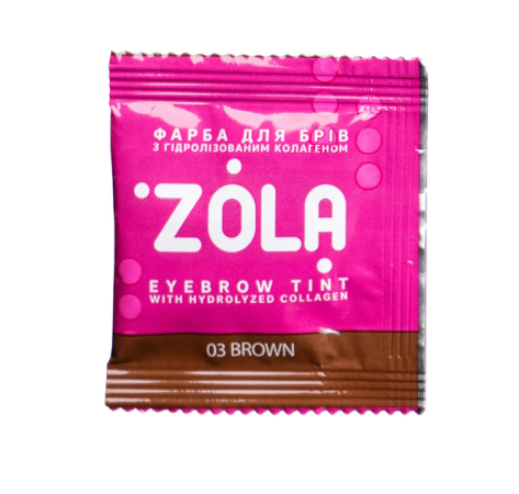 Zola Фарба для брів в саше 5 мл 03 Brown