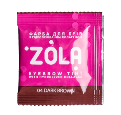 Zola Фарба для брів в саше 5 мл 04 Dark Brown