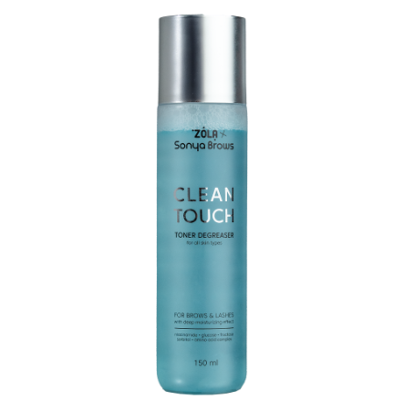 ZOLA x Sonya Brows Тонер-знежирювач для брів та вій Clean Touch