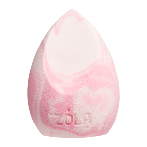 ZOLA Супер мягкий спонж для макияжа 01 нежно-розовый мрамор