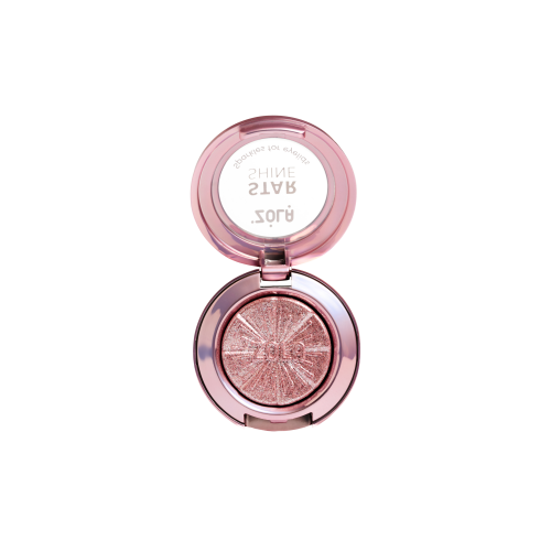 ZOLA Cияющий глитер для век Silver Pink Sparkle for Eyelids