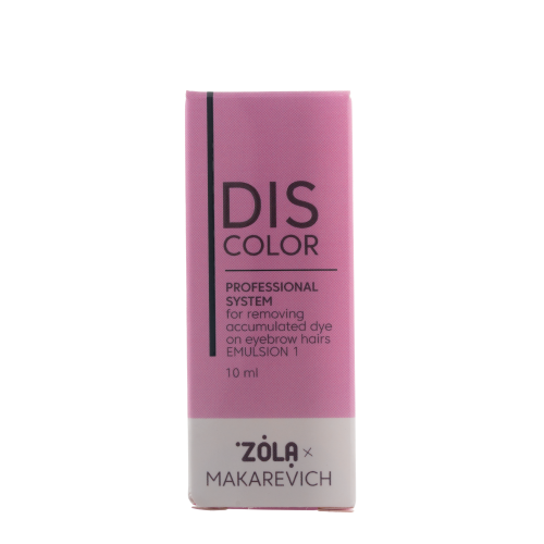 Zola x Makarevich discolor emulsion 1 средство профессиональная система удаления накопленного красителя из волосков бровей