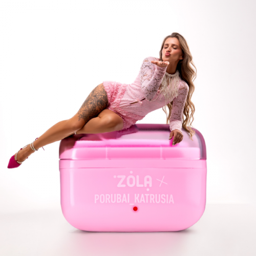 ZOLA x Porubai_Katrusia Міні-воскоплав Світло-рожевий