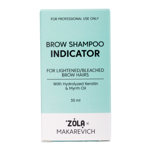 ZOLA x Makarevich Шампунь-индикатор для бровей 30 мл