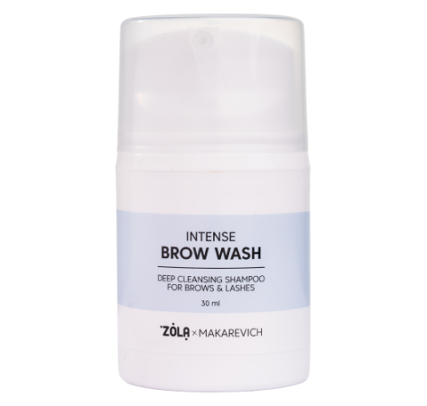 ZOLA x Makarevich Шампунь глибокої очистки для брів та вій Intense Brow Wash 30 мл
