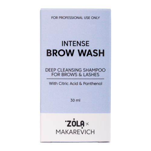 ZOLA x Makarevich Шампунь глибокої очистки для брів та вій Intense Brow Wash 30 мл