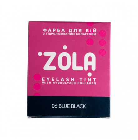 Zola Краска для бровей в саше 5 мл 06 Blue Black
