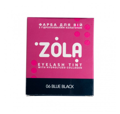 Zola Краска для бровей в саше 5 мл 06 Blue Black