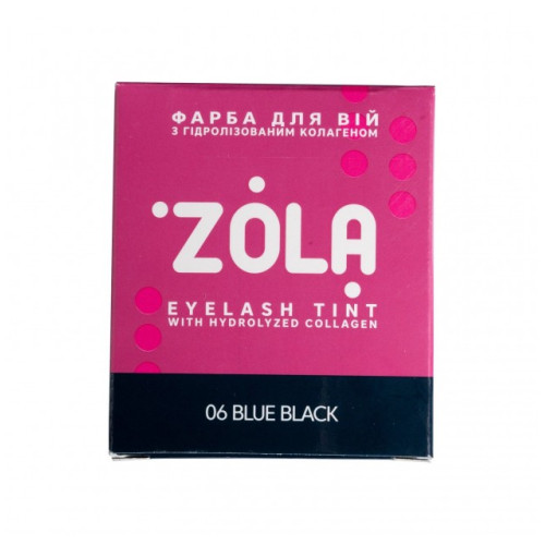 Zola Краска для бровей в саше 5 мл 06 Blue Black