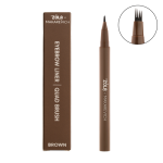 ZOLA x Makarevich Лайнер для брів з квадро-пензлем Brown