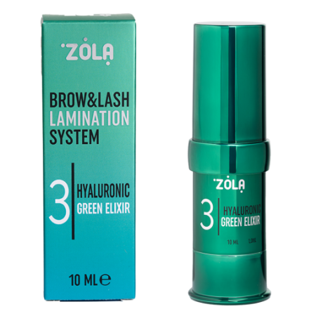ZOLA Color Lab Склад для ламінування 03 Hyaluronic Green Elixir