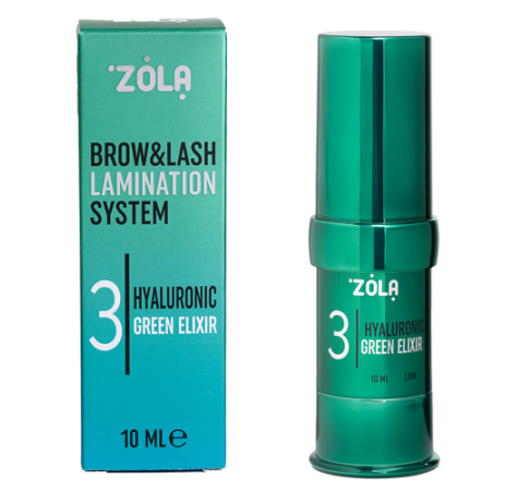ZOLA Color Lab Склад для ламінування 03 Hyaluronic Green Elixir