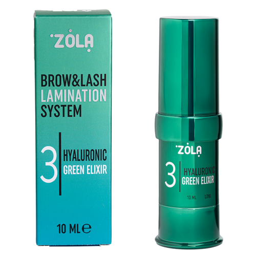 ZOLA Color Lab Склад для ламінування 03 Hyaluronic Green Elixir