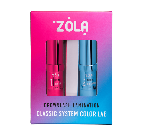 ZOLA Набір для ламінування Brow&Lash Lamination Classic System Color Lab