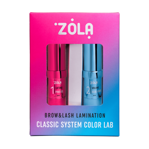ZOLA Набір для ламінування Brow&Lash Lamination Classic System Color Lab