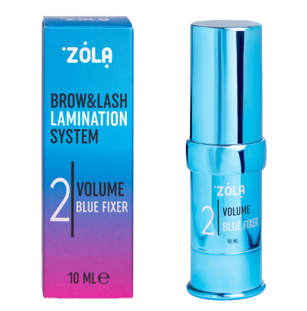 Уценка ZOLA Color Lab Склад для ламінування 02 Volume Blue Fixer