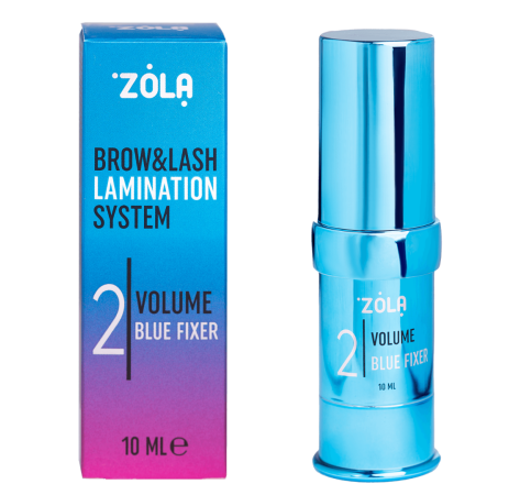 Уценка ZOLA Color Lab Склад для ламінування 02 Volume Blue Fixer