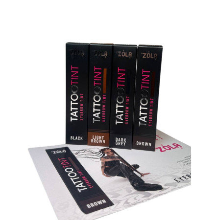 ZOLA 4 краски TATTOO TINT