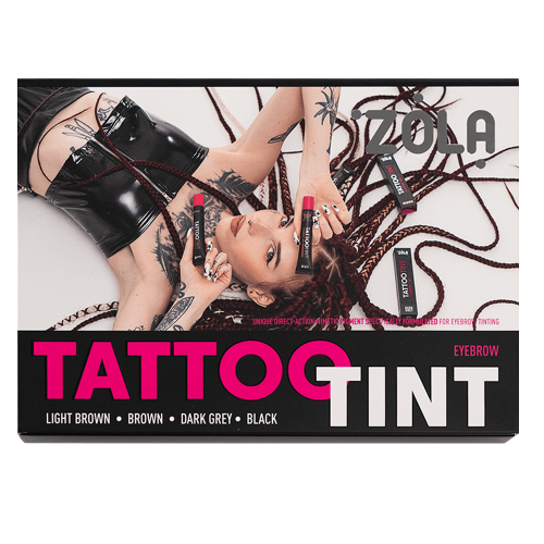 ZOLA Фарба для брів та вій TATTOO TINT 15 мл Black