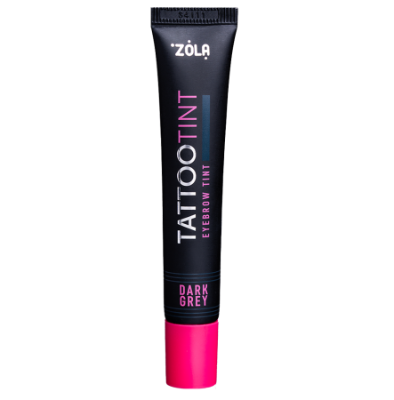 ZOLA Краска для бровей и ресниц TATTOO TINT 15 мл Dark Grey