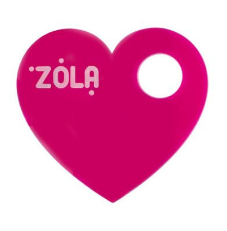 ZOLA Палітра для змішування у формі серця