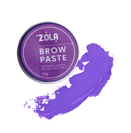 Zola Паста для брів Фіолетова Brow Paste violet
