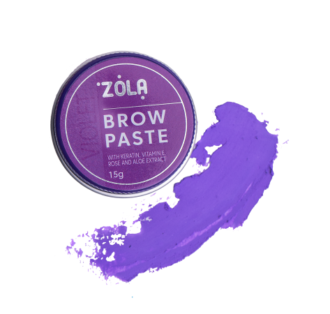 Zola Паста для брів Фіолетова Brow Paste violet