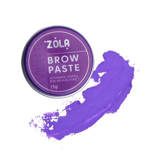 Zola Паста для брів Фіолетова Brow Paste violet