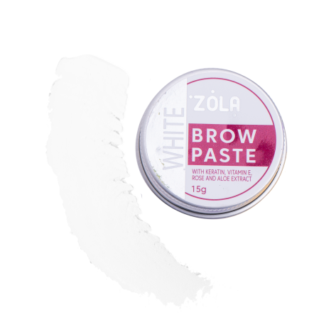 Zola Паста для брів Біла Brow Paste white