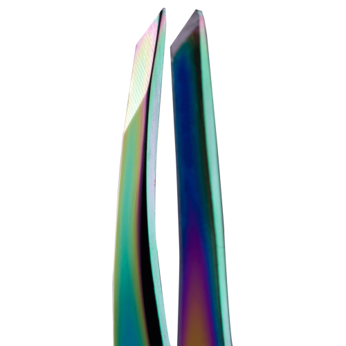 ZOLA Пінцет скошений професійний RAINBOW