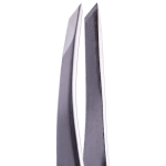 ZOLA Пінцет скошений професійний SILVER