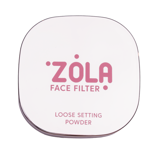 ZOLA Фиксирующая рассыпная пудра Face Filter 02 Translucent Pink