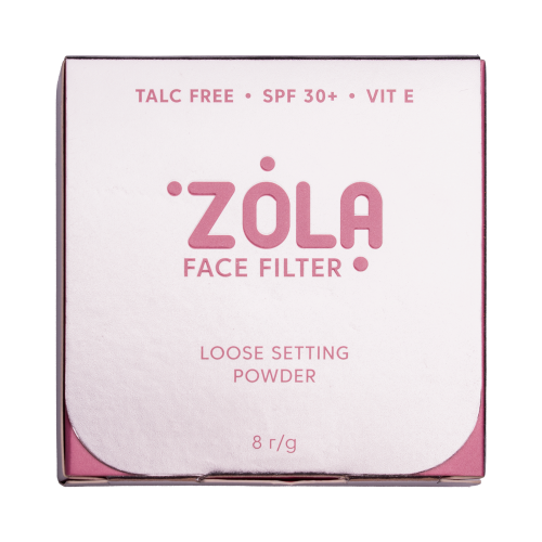 ZOLA Фиксирующая рассыпная пудра Face Filter 02 Translucent Pink