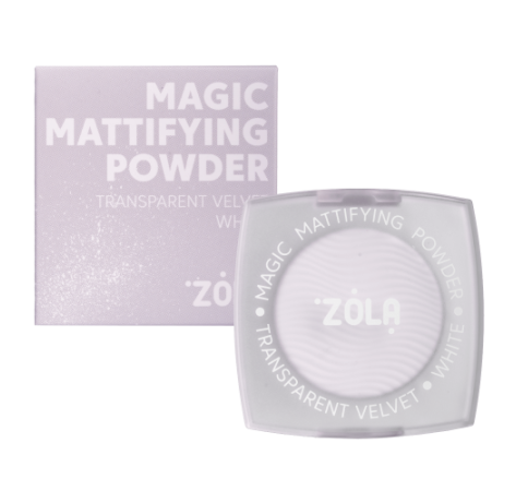 ZOLA Пудра Magic Mattifying Powder WHITE