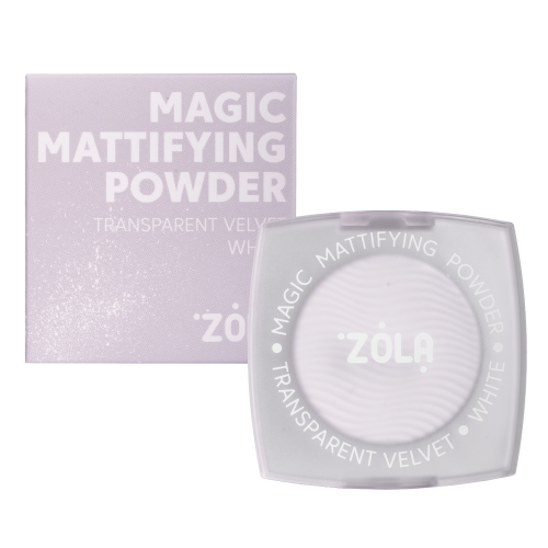 ZOLA Пудра Magic Mattifying Powder WHITE