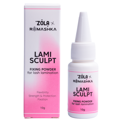 ZOLA x Romashka Фіксуюча пудра для ламінування вій LamiSculpt 10 г
