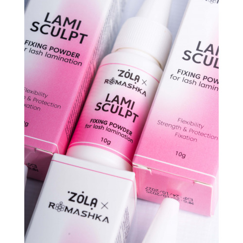 ZOLA x Romashka Фіксуюча пудра для ламінування вій LamiSculpt 10 г