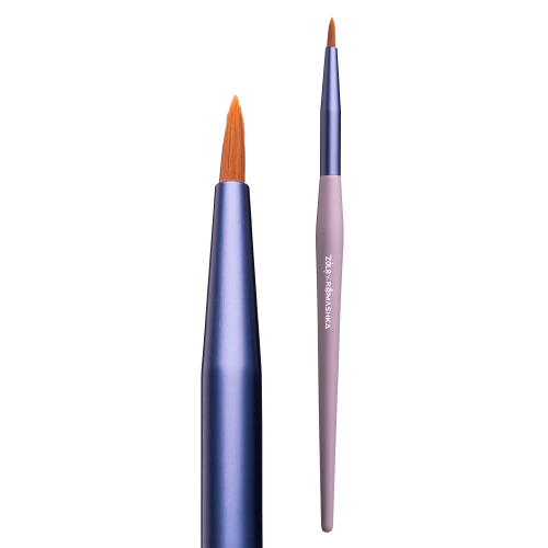 ZOLA X ROMASHKA  Округлий пензлик для брів і вій пелюстка 02