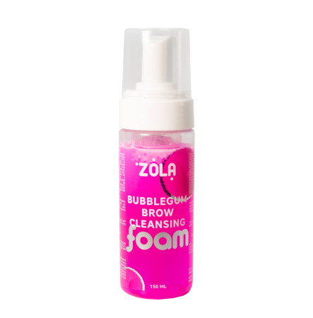 Zola Пена для бровей очищающая Bubblegum Brow Cleansing Foam